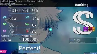 Ginpatsu no shounen [Lullaby] [Osu!] + HDDTHRSD SS