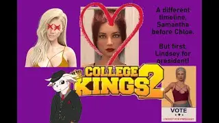 Going bananas for Samantha! College Kings 2, Samantha p1