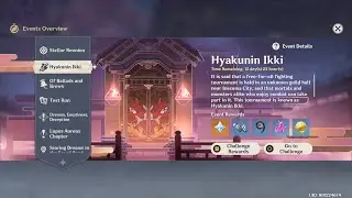 Genshin Impact 3.1 ( Hyakunin Ikki Day 5 )
