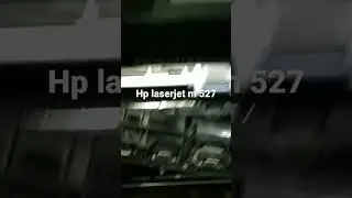 hp laserjet m 527 pickup assembly open