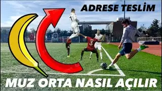 Futbolda Muz Orta Nasıl Açılır 😳 (Adrese Teslim Falsolu Ortalar TOPUN BAŞI DÖNDÜ 🥶)