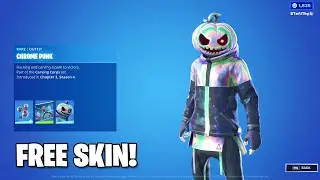 How to unlock FREE Chrome Punk Skin in Fortnite! (The Chrome Punk Quests)
