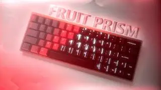 NvsionGear Fruit Prism Keycaps / pc + pbt / gradient style / 106 keys set