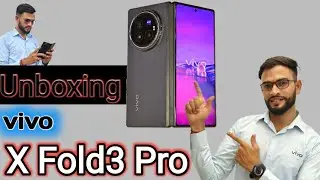 vivo X Fold3 Pro Unboxing & First Look || Best Fold Ever⚡