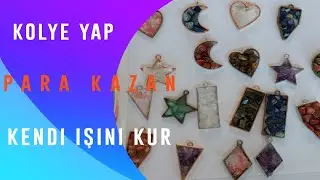 Make natural stone necklaces and earn money