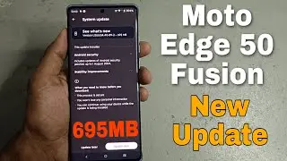 Moto Edge 50 Fusion August Software Update - Nothing New