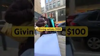 Giving music artists $100 #musicproducer #discoveringartistsirl @dylangregg7452 #aimusic