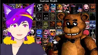 My First Time Playing FNAF【Ultimate Custom Night】
