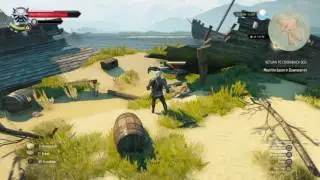 The Witcher 3: Wild Hunt - Drowners can swim on land apparently