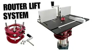 Racun banget ini!! Router Lift System untuk Router Table