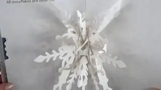 FLURRY: a Mini Snowflakes Pop-Up Book