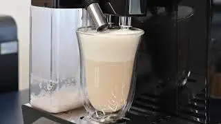 Latte macchiato на соевом молоке в кофемашине De'Longhi Eletta Cappuccino Evo