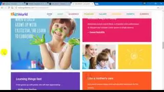 Kids World   Children, Education WordPress Theme