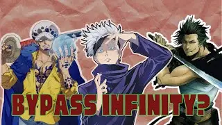 Anime Characters That Can Bypass Gojo's Infinity.