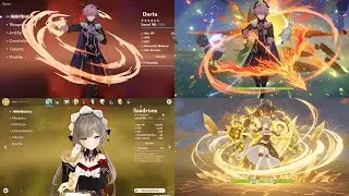 SANDRONE AND DURIN GAMEPLAY KIT MORE NEW UPDATE! | GENSHIN IMPACT