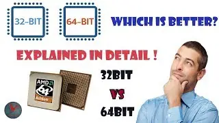 32 bit Vs 64 bit Processors: Explained in Detail [Hindi]