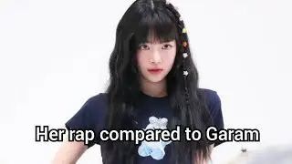 According to netizens, the problem in Le Sserafim's Crazy is Eunchae's rap #Kpop