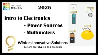L4 - Intro to Power Sources and Multimeters in tinkerCad 