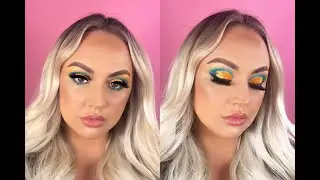 BYS Neon Dreams Makeup Tutorial by @mikaylachilbymakeupstudio