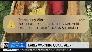 How the ShakeAlert Earthquake Early Warning System works
