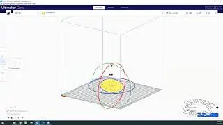 Cura : Rotating, scaling, and slicing