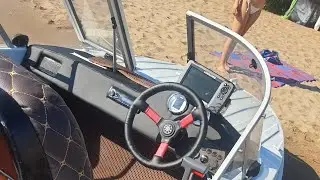 Пробы эхолота Lowrance 7. Что-то видно. Нужно учиться