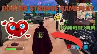 DOCTOR STRANGE SKIN GAMEPLAY+CONJURE WEAPON BUILT IN EMOTE
