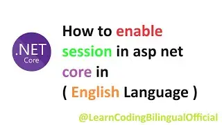 How to enable session in asp net core in English