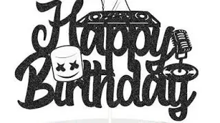 Wish You many more Happiest Birthday Marshmello my Favt DJ