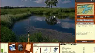 Ловля рака на Озере .