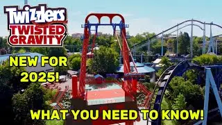 Twizzlers Twisted Gravity - NEW FOR 2025 Hersheypark - WHAT YOU NEED TO KNOW!