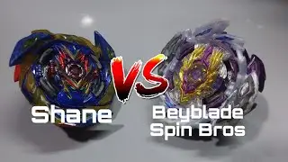 Shane vs Beyblade Spin Bros | Beyblade Battles | DragonLBB