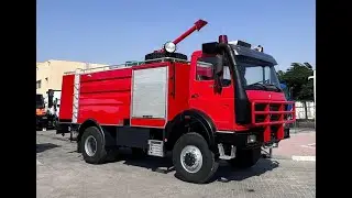 Mercedes Benz 1922 Firefighter Truck 4X4 Model 1988