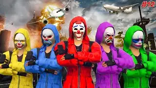 GTA X FREE FIRE: TOP CRIMINALS BIGGEST HEIST IN CAYO PERICO || #12