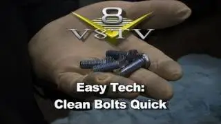 Quick Tip For Cleaning Hardware:  Eastwood Fast Etch Video V8TV