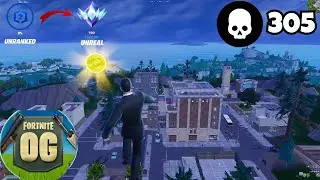 305 Eliminations OG Rank Fortnite Reload | High Kill Gameplay | Keyboard & Mouse | 60 ping