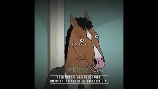 The TRUTH behind "I am doing so GREAT" (Bojack Horseman) #mentalhealth #real #bojack #motivation