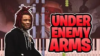 How to play: Trippie Redd - Under Enemy Arms (Piano Tutorial)