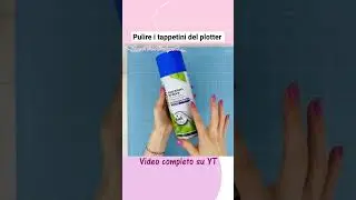 Come pulire i tappetini del plotter #tappetini #cricutmat #cricutmaker #creative
