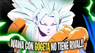 ¿Ni los MÁS PRO pueden con él? WAWA con GOGETA no tiene RIVAL!! DRAGON BALL FIGHTERZ