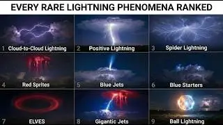 Every RARE Lightning Phenomena Ranked