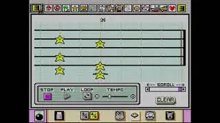 Mario Paint - Super Nintendo - Live com MiSTer FPGA