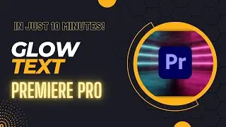 Glow Text on Adobe Premiere Pro| Without Any Preset File| Senul Tech Vlog
