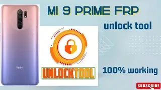 Redmi 9 prime frp unlock 💯% work by unlock tool👍