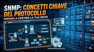 SNMP concetti chiave del protocollo