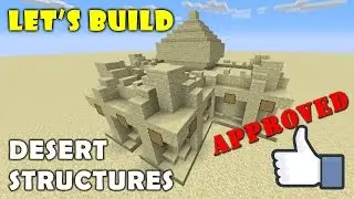 MINECRAFT Let's Build | Desert Structures