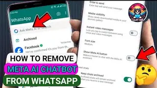 Как удалить Meta AI в WhatsApp 2024 |  Удалить Meta AI в WhatsApp