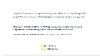 Das Kaiser-Wilhelm-Institut und die Erinnerungspolitik der Max-Planck-Gesellschaft