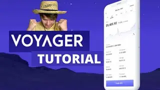 Voyager App Tutorial | Crypto Investing | How to earn passive income during the crypto crash (2022)