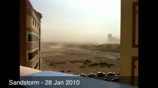 Sandstorm Timelapse - DUbai